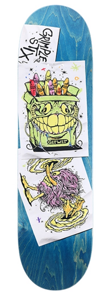 Anti Hero Grimple Color Gerwer 8.38 Skateboard Deck