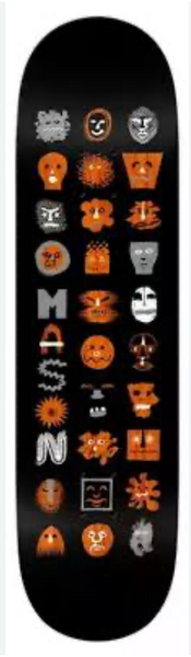 REAL MASKS SILVA DECK 8.06