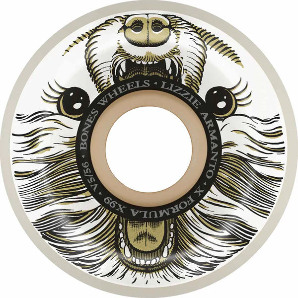 Bones - XF Armanto Alma Mutter 56MM 99A V5 Side-Cut Skateboard Wheels