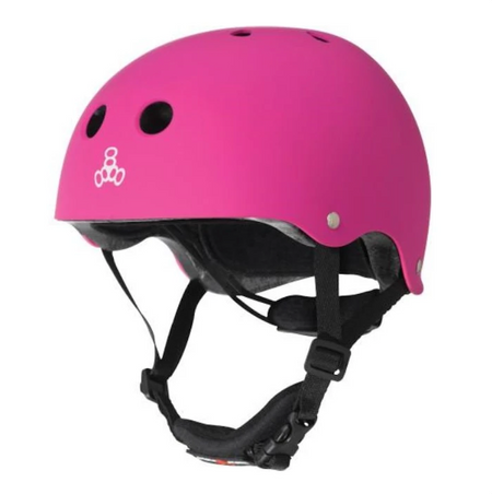 Triple 8 SS Gloss Pink Helmet