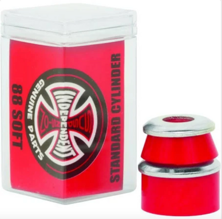 INDEPENDENT 1/4 RISERS BLK 2PK