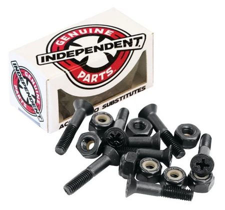 INDEPENDENT 1/4 RISERS BLK 2PK