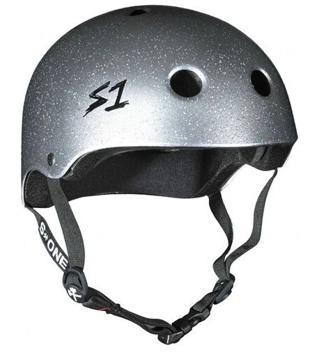 S1 Lifer Helmet - Silver Glitter